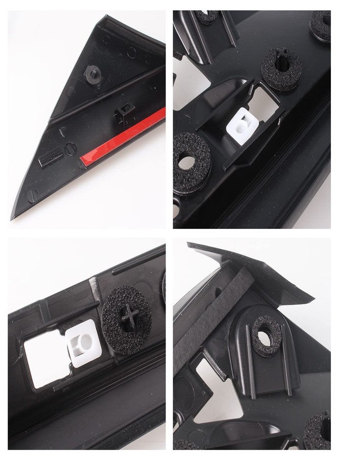 Goopool طقم تزيين عمود الزجاج الأمامي (الجانب الأيمن) متوافق مع فورد إكسبلورر موديلات 2011-2019، بديل للأرقام التالية: 926-451، BB5Z-7803136-AA، BB5Z7803136AB، BB5Z7803136BA - Image 5